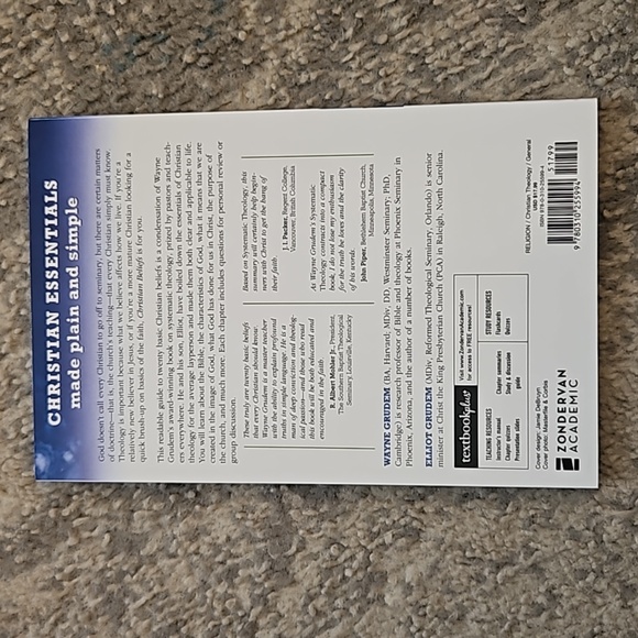 1/$7 or 2/$10 Christian Beliefs: Twenty Basics Every Christian.... by W. Grudem - Picture 3 of 7